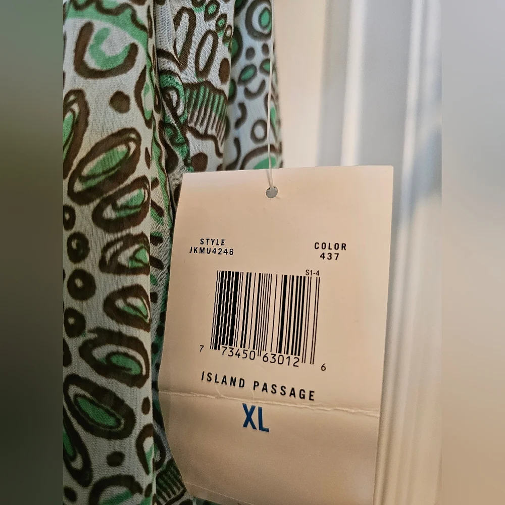 NEW CLASSY 2 PIECE SKIRT & BLOUSE SET PLUS SIZE: XL - Picture 4 of 4